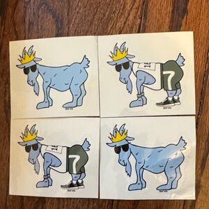 Cool Goat Stickers for Kids